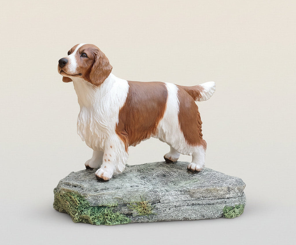 Welsh Springer Spaniel Figurine By Cavacast