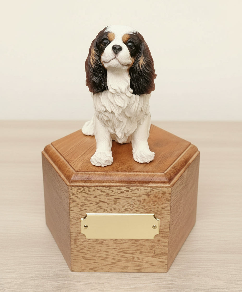 urn for cavalier king charles spaniel cremation ashes