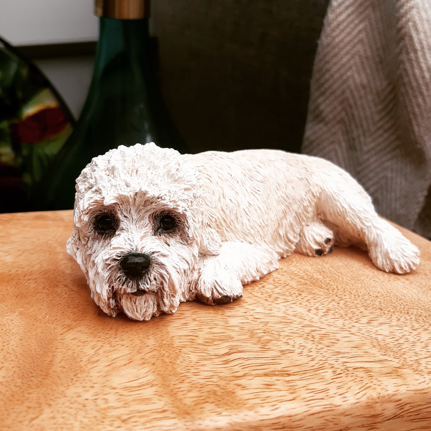 Dandie Dinmont Terrier Figurine By Cavacast