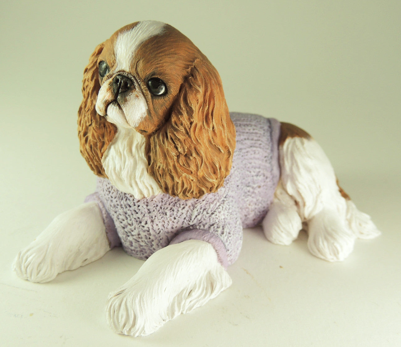 Original Sculpture of a King Charles Spaniel (English Toy)