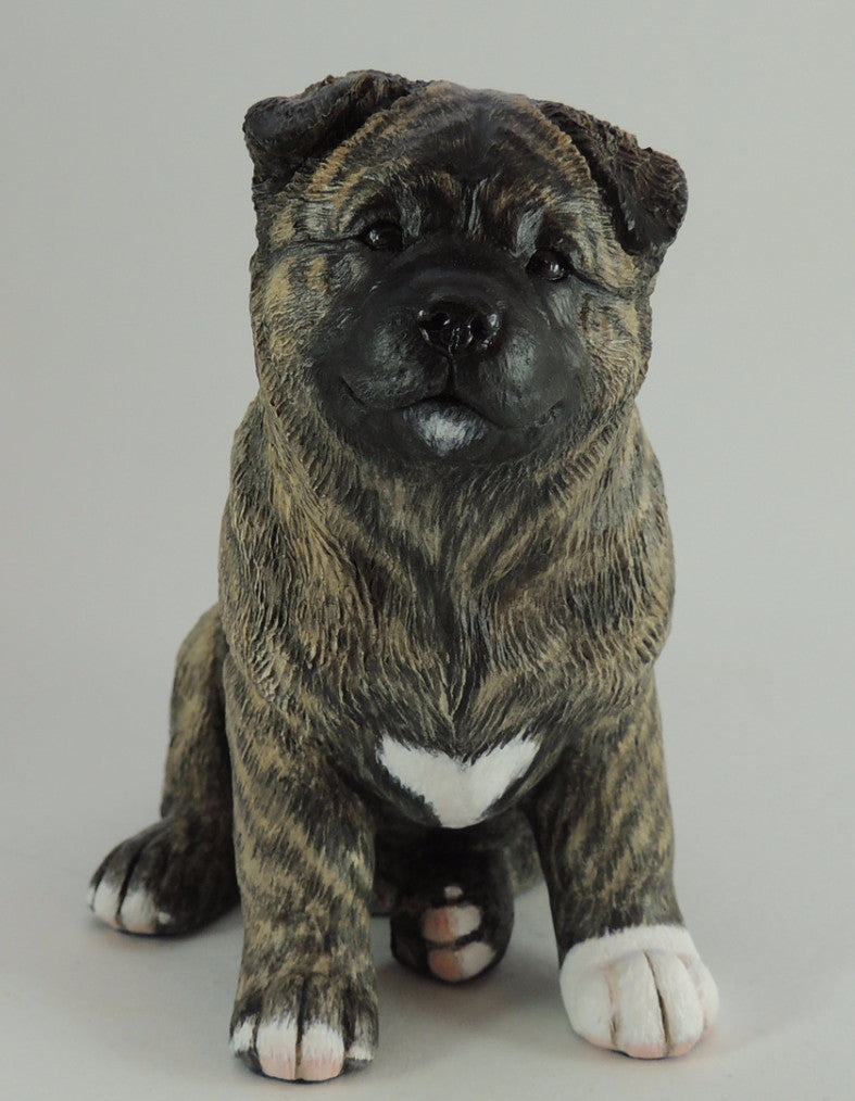 American Akita Puppy Sculpture