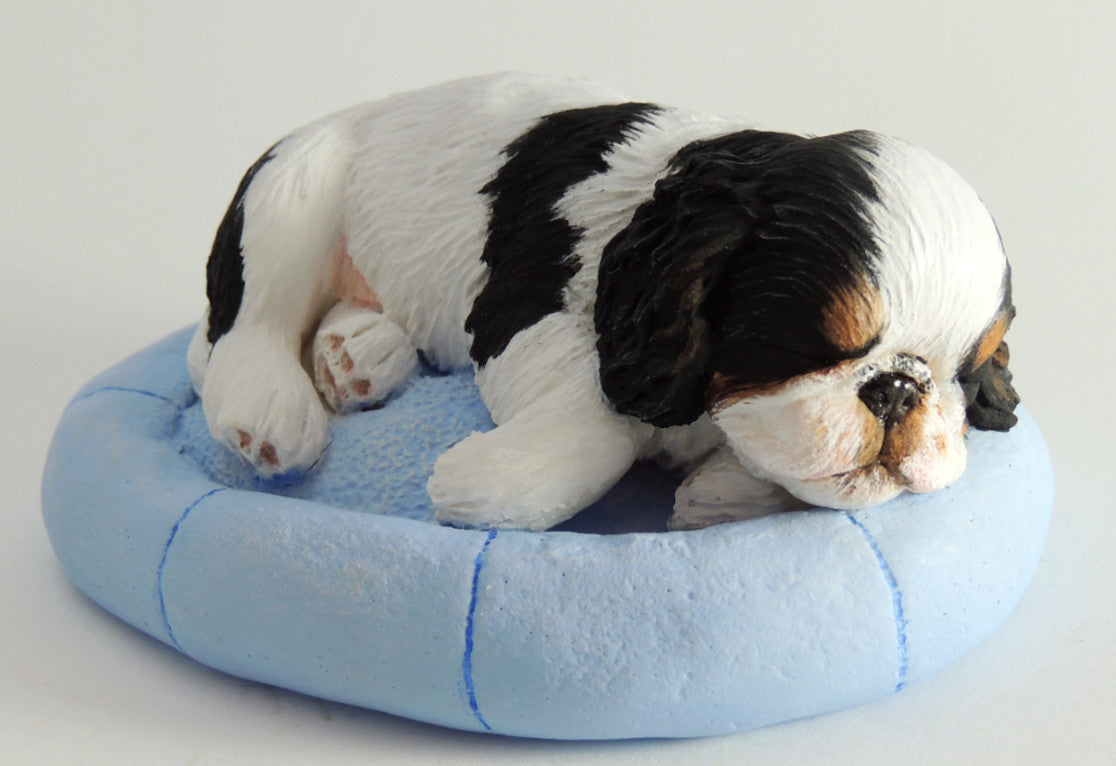 Original Sculpture of a King Charles Spaniel (English Toy) Puppy