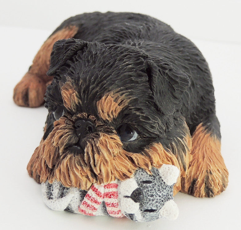Limited Edition Griffon Bruxellois Sculpture