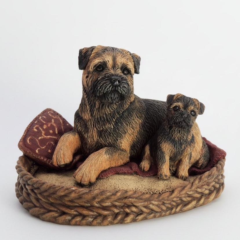Border Terrier sculpture