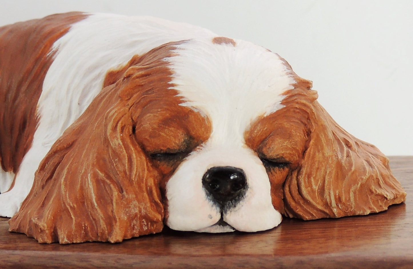 Cavalier King Charles Spaniel Dark Rosewood Cremation Urn