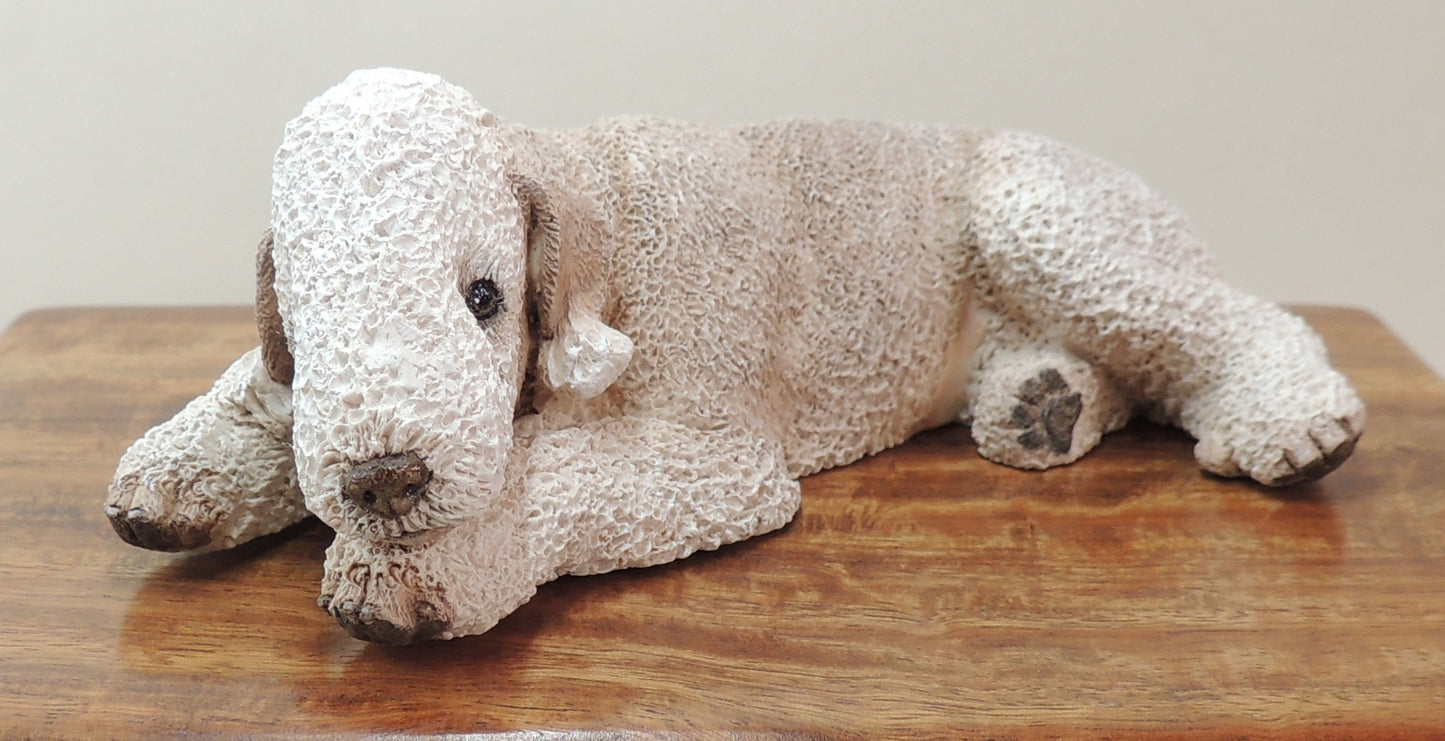 Bedlington Terrier Cremation Urn for Ashes