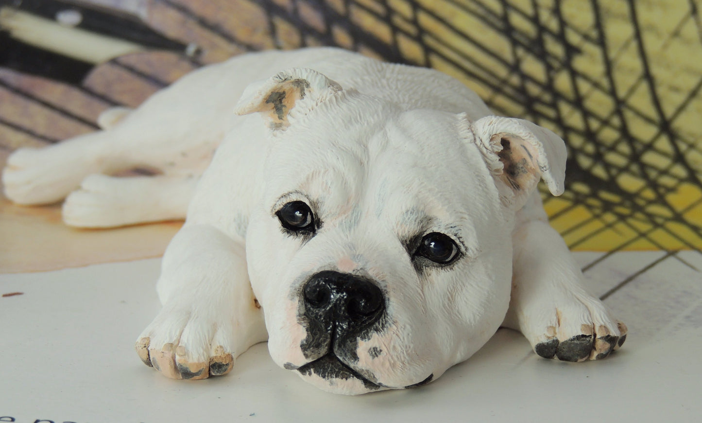 Staffordshire Bull Terrier Sculpture