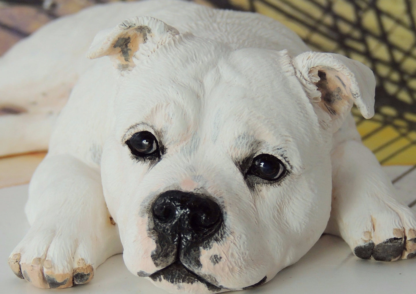 Staffordshire Bull Terrier Sculpture