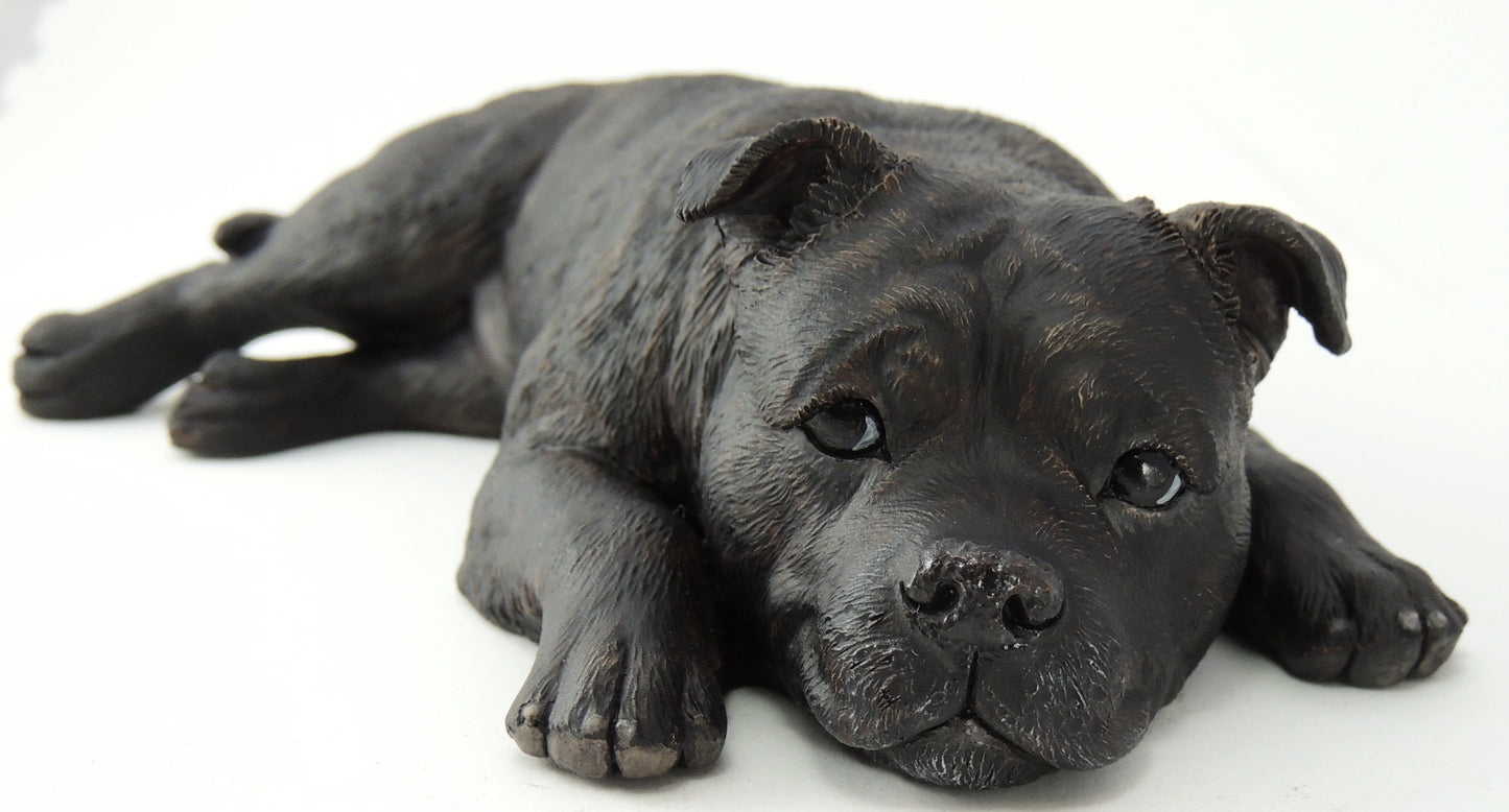 Staffordshire Bull Terrier Sculpture