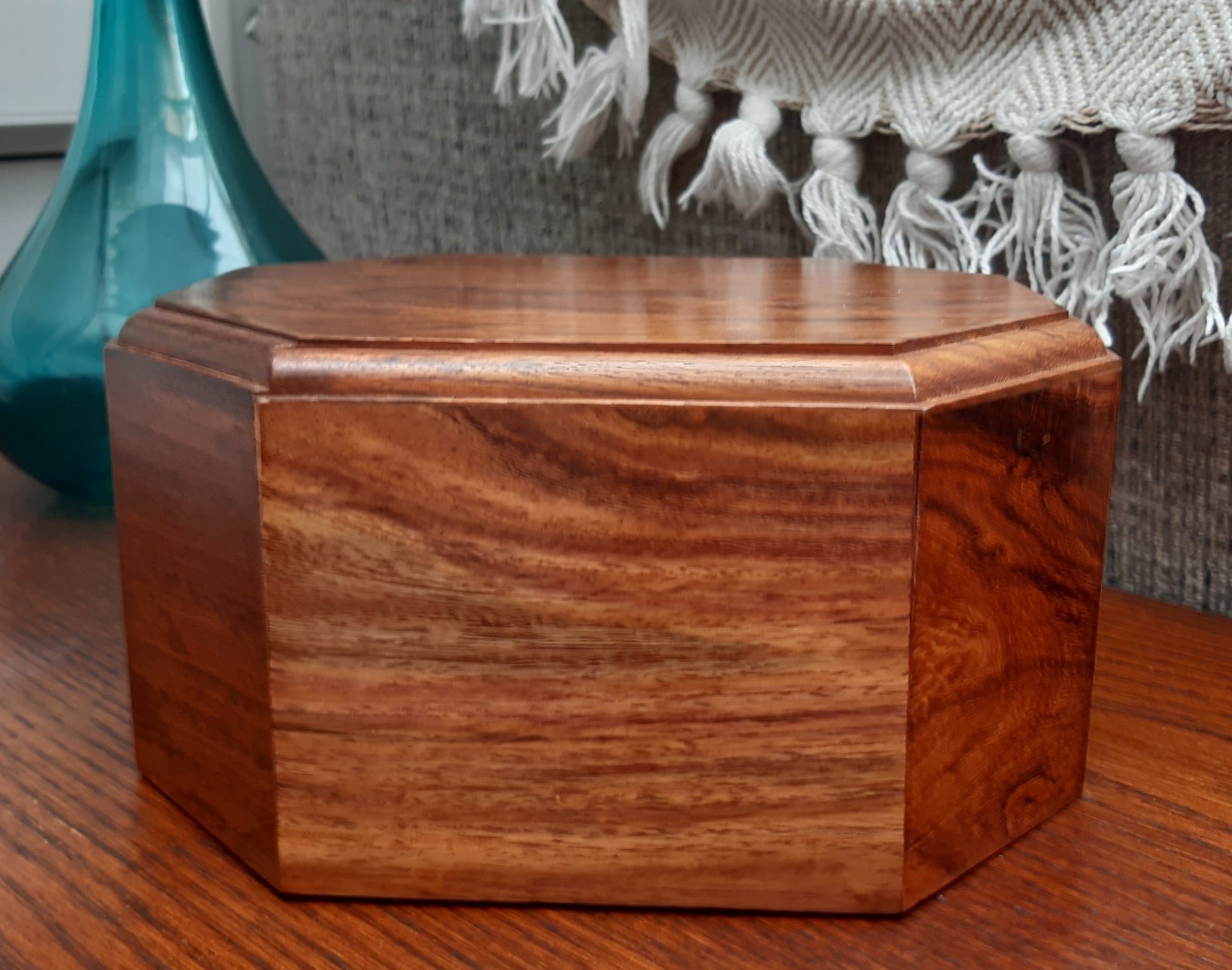 Rosewood cremation urn for large and giant dogs