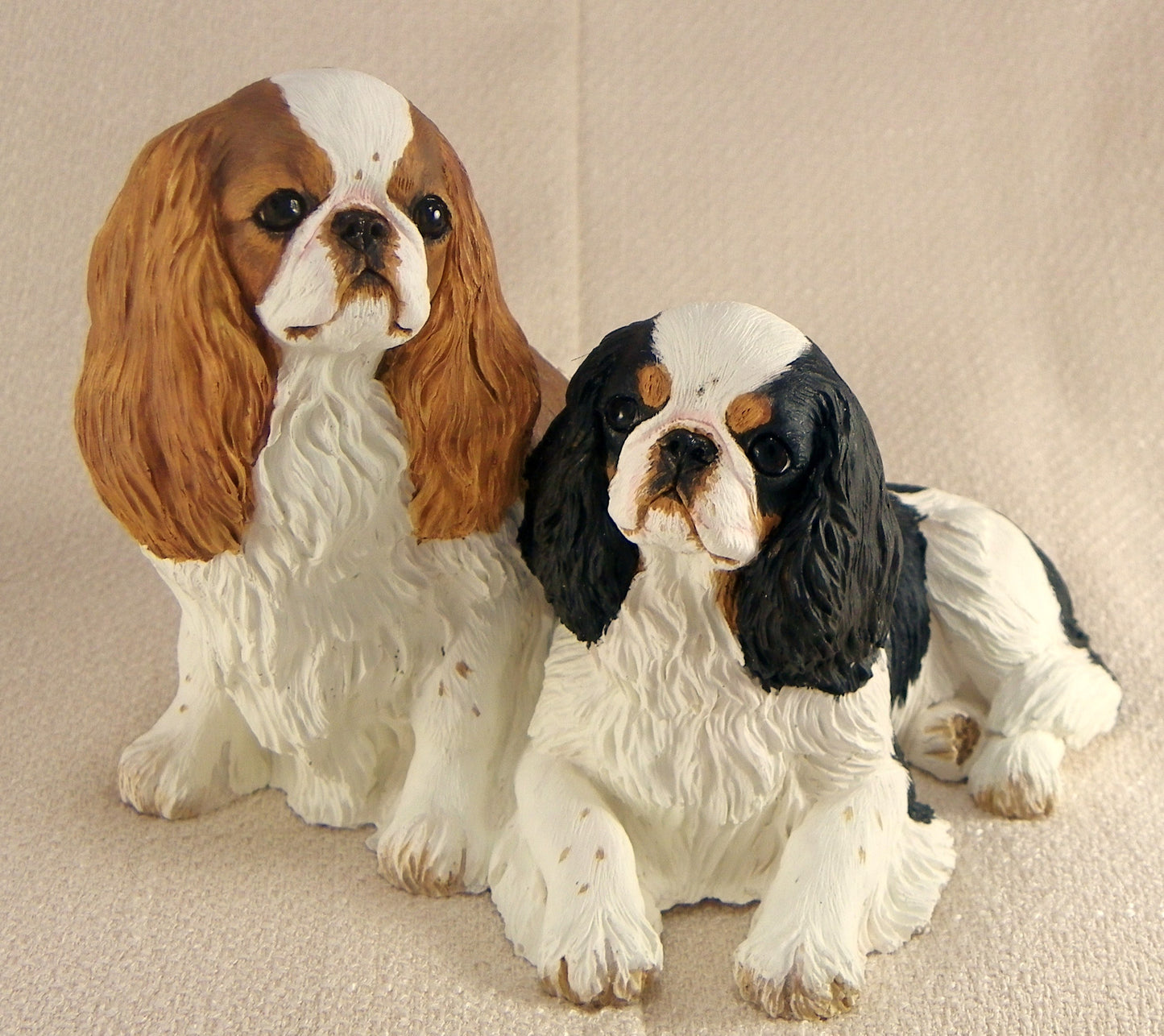 Pair of English Toy Spaniels ( King Charles Spaniel )